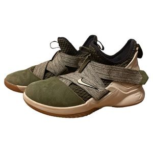 Nike Lebron Soldier XII 12 ‘Land and Sea’ Olive Gum AO2609-300 size 5Y